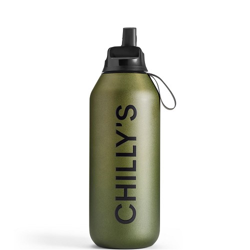 Chillys 500ml Ombre Flip Moss